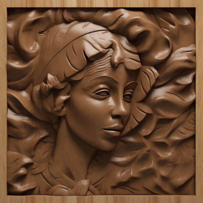 نموذج ثلاثي الأبعاد لآلة CNC 3D Art 